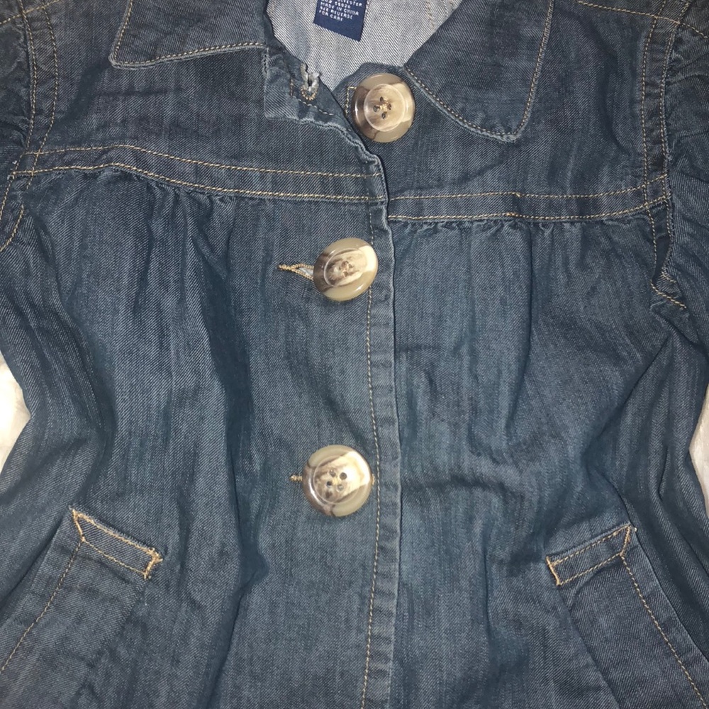 Baccini denim coat - Picture 2 of 6